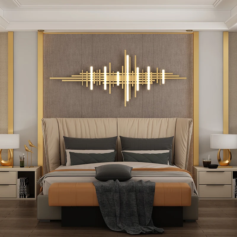 Gold Rectangular Picture Light 4