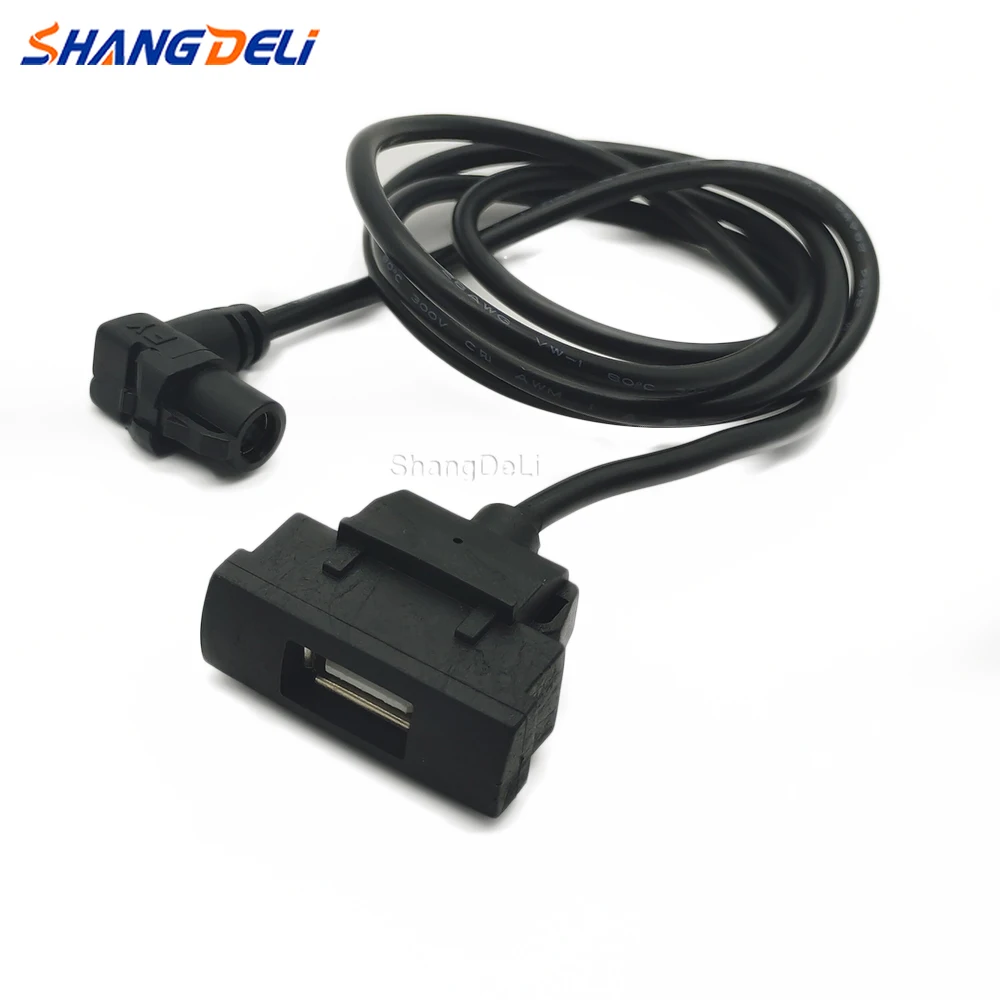 1 шт. автомобильный радиоприемник, USB-интерфейс, удлинитель, адаптер, совместимый с Skoda octbird RCD510 RNS315, аксессуары для тюнинга