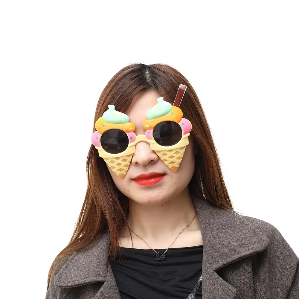 Donut Shark Holiday Celebration Funny Sunglasses Selfie Props Party Birthday Glasses