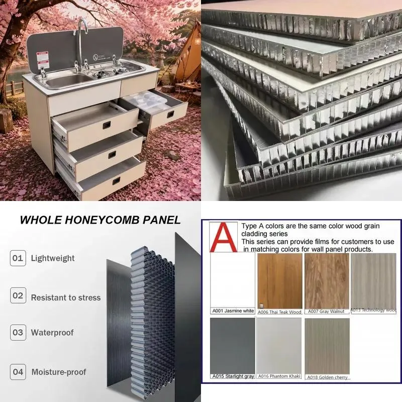 Aluminum Modular Tool Cabinet for RV Camper Vehicle Equipment Storage Easy to Install and Customize