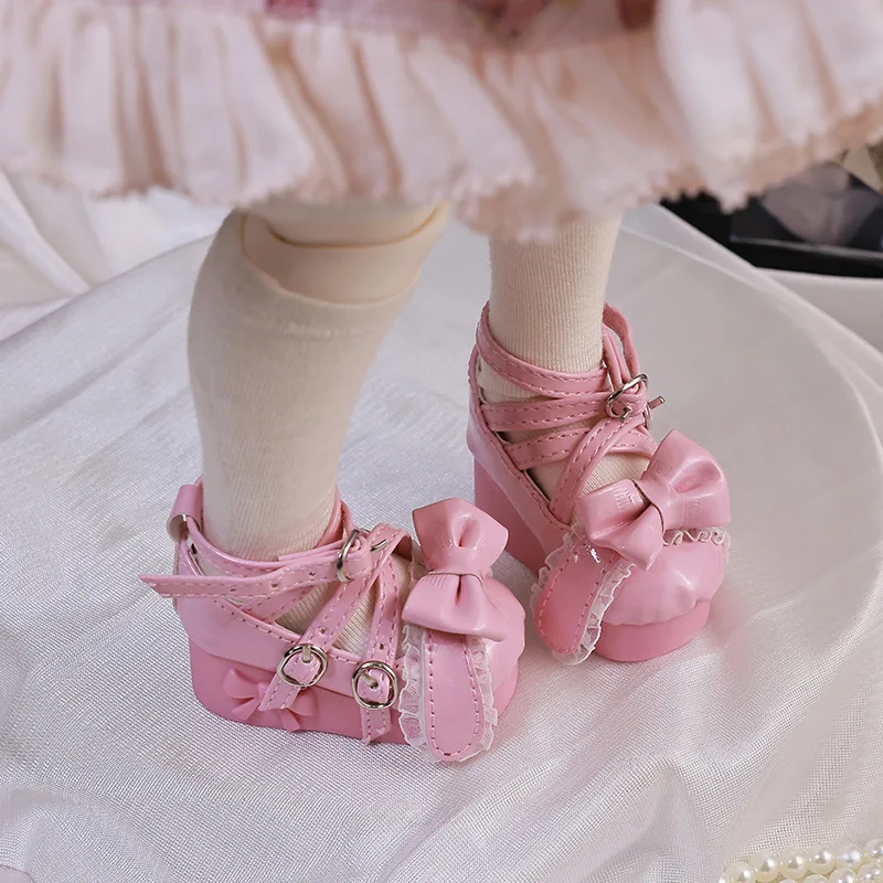 

Обувь для куклы BJD, подходящая для милых кукольных туфель размером 1/4, сандалии с бантом, обувь для куклы BJD, аксессуары для кукол 1/4