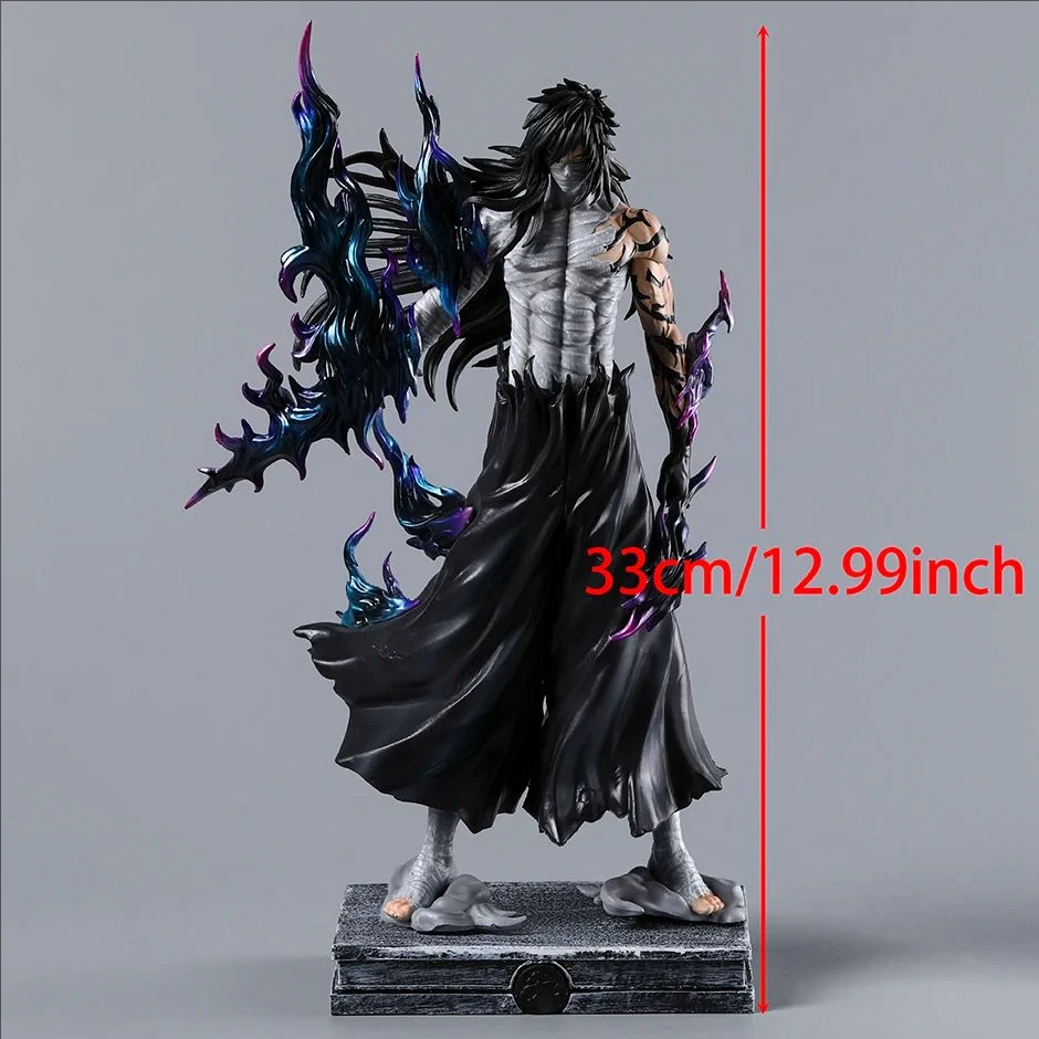 31-33cm 블리치 쿠로사키 이치고 두 형태 대형 애니메이션 피규어 모델 스태츄 소년 컬렉션 데스크탑 장식 오너먼트 장난감 선물