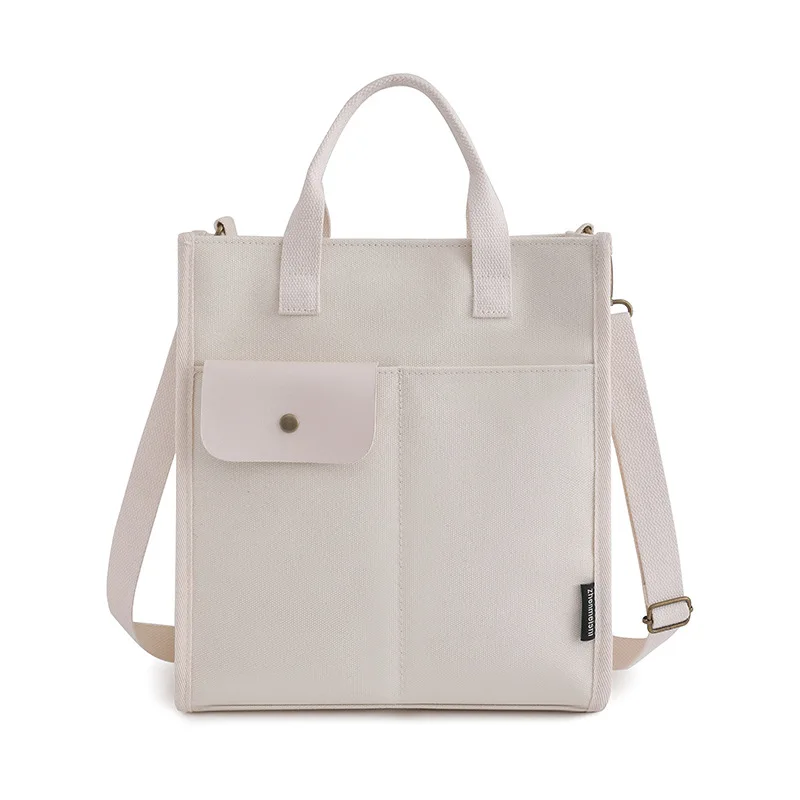 Sac messager en toile décontracté pour femme, sac à main à bandoulière unique, luxe, haute qualité, style classique, polyvalent, haute qualité