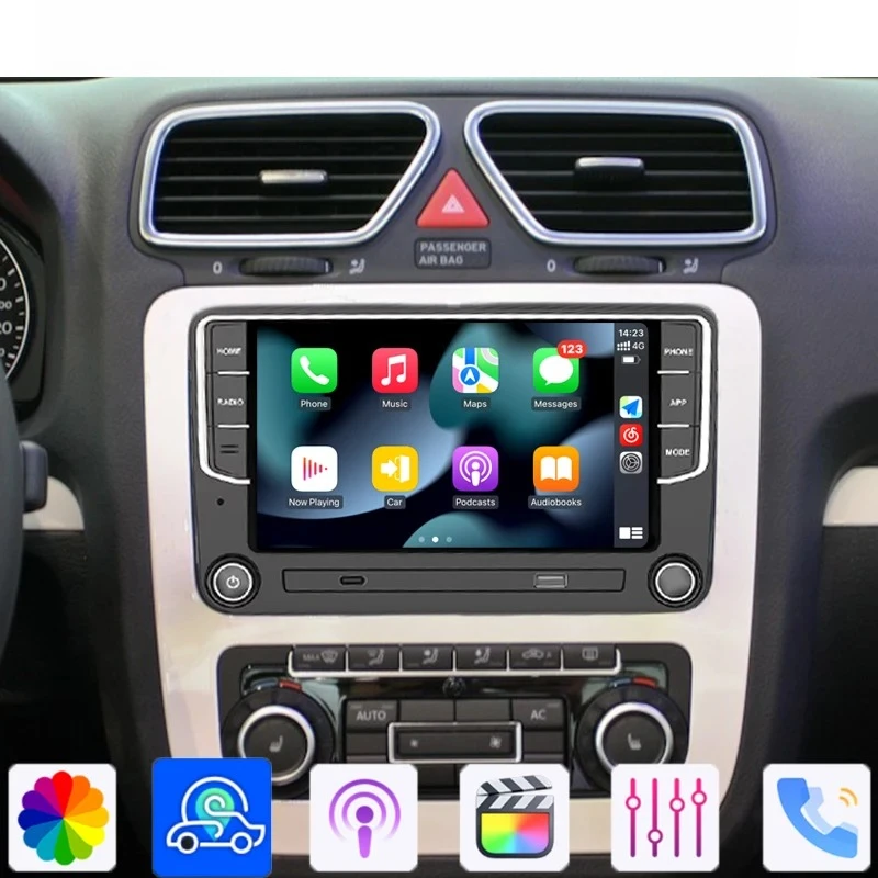 Carplay 7" For Vw E…