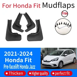 Auto Parts For Honda Jazz 2021–2024 Honda Fit Fender Lining Car Front Rear Wheel Fender Splash Guard Accessories Mudguard Skin