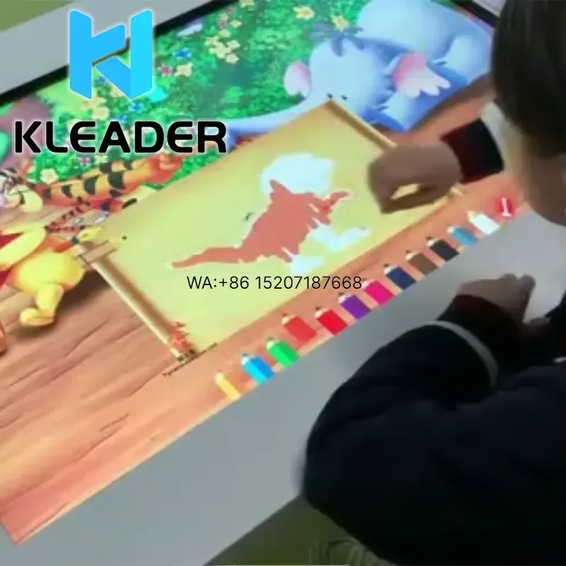 Wmwmnu Interactive Projection Magic Drawing Digital Painting Graffiti Wall Augmented Reality Childrens 3D 4D Game Aquarium