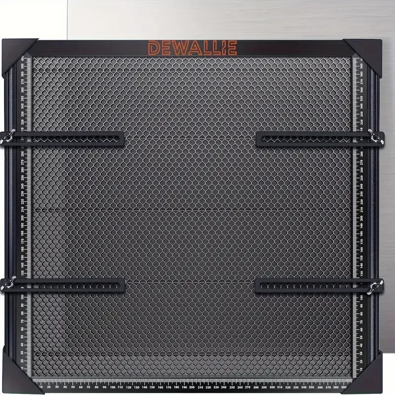 

DEWALLIE Honeycomb Laser Bed With Fixture, 18.5x17.32x0.87'' Honeycomb Working Table For D1 And D1 Pro Diode Laser Engraver And