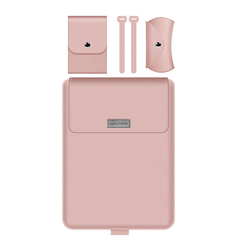 

Thickened 5 in1 Laptop Sleeve Bag Non-Magnetic Ultra Thin Laptop Stand Cover Large Capacity for 11.6-12inch