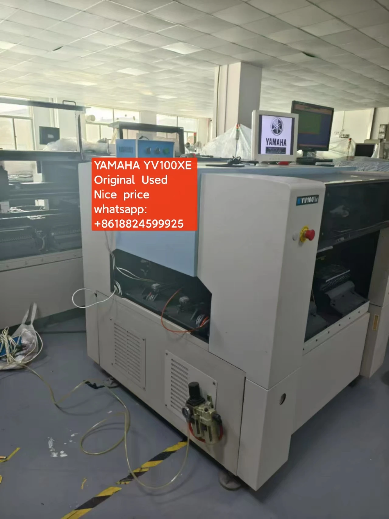 SMT Pick and Place Machine YAHAMA YV100XG Used