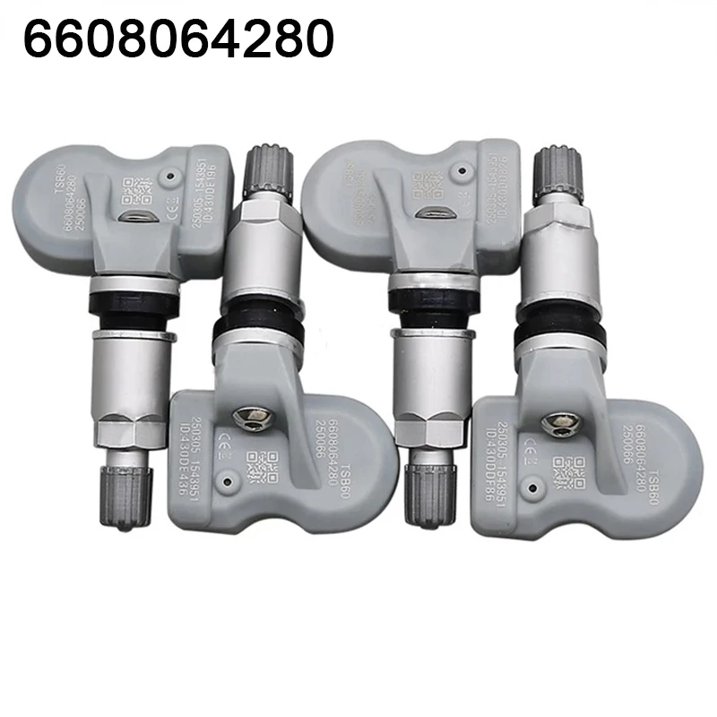 

1/4PCS TPMS Car Tire Pressure Sensor 6608064280 433MHZ for Geely Atlas Cool Geometry A G6 Galaxy E5 L6 Okavango L