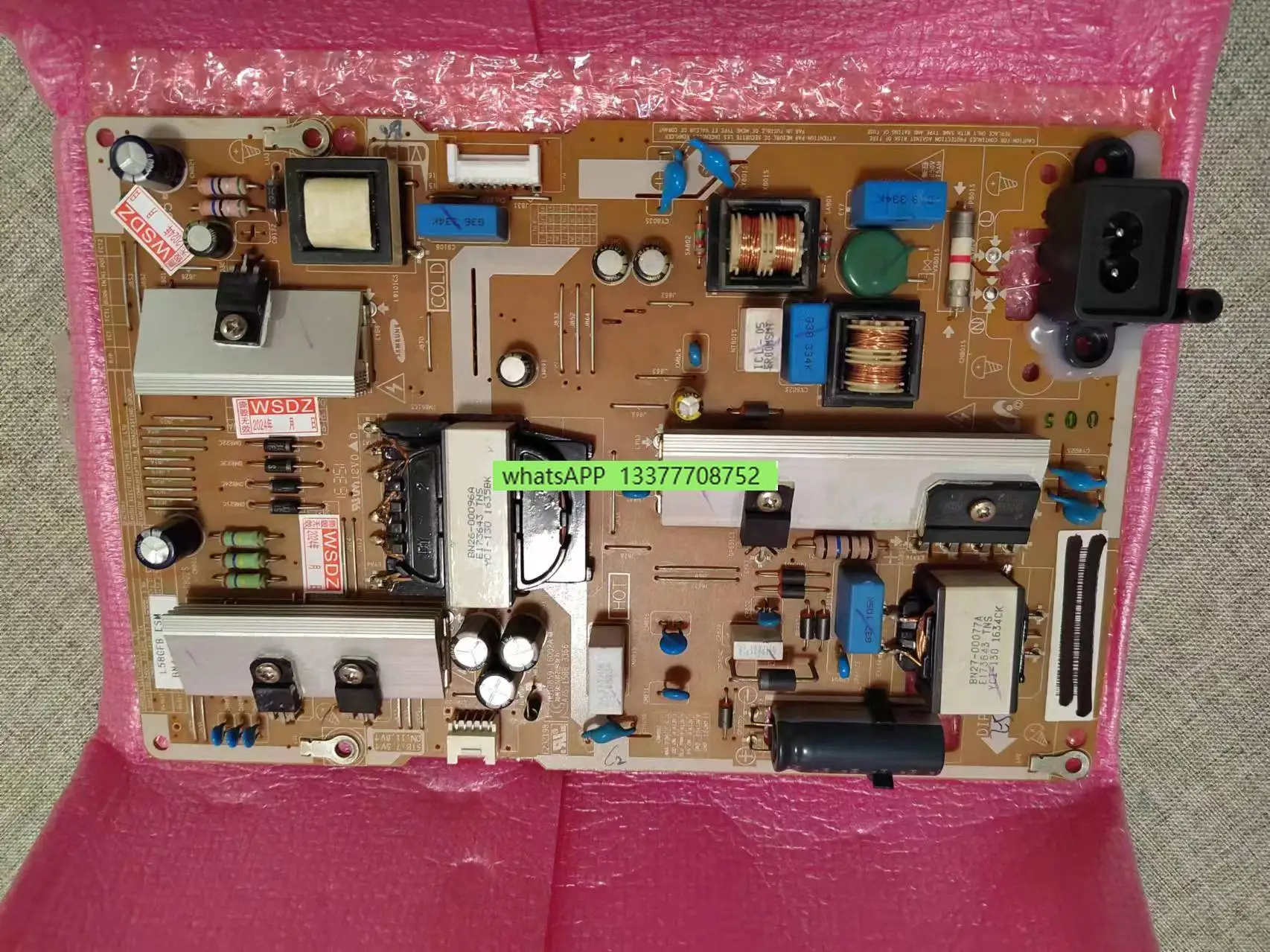 UA58J50SWAJ UA58H5288AJ Power Board BN44-00787A L58GFB-ESM  Substitute board