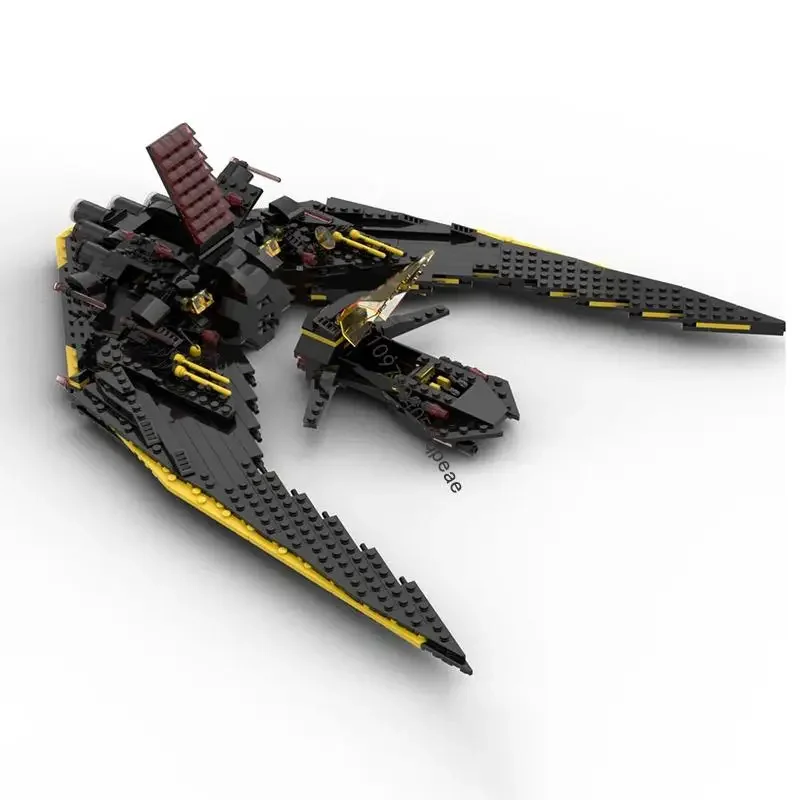 Nieuwe 851 Stuks Populaire Space Technology Serie Moc Assault Falcon V2 Model Aangepaste Puzzel Creatieve Ideeën Kid Speelgoed Verjaardagscadeau