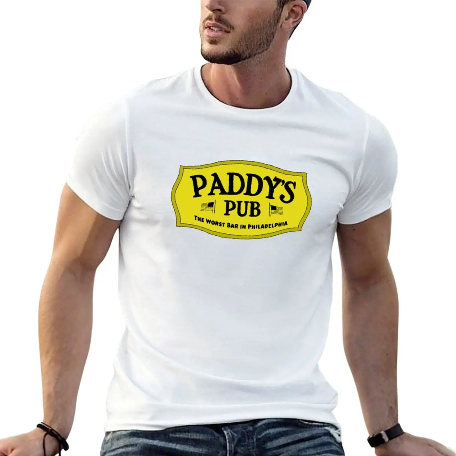 Paddy's Pub logo T-Shirt kawaii clothes cute tops outfits for men