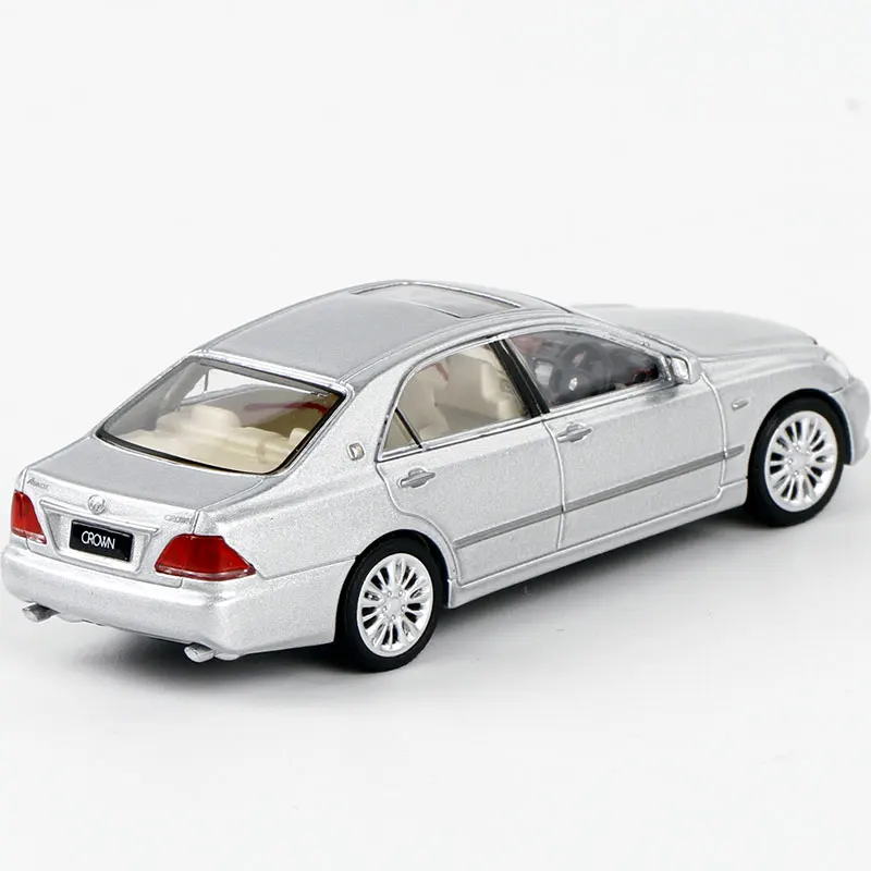 Diecast 1/64 Size JKM Toyota Crown Model Car Classic Crown 2007 Alloy Model Collection Display Hobby Gift for Boys Original Box