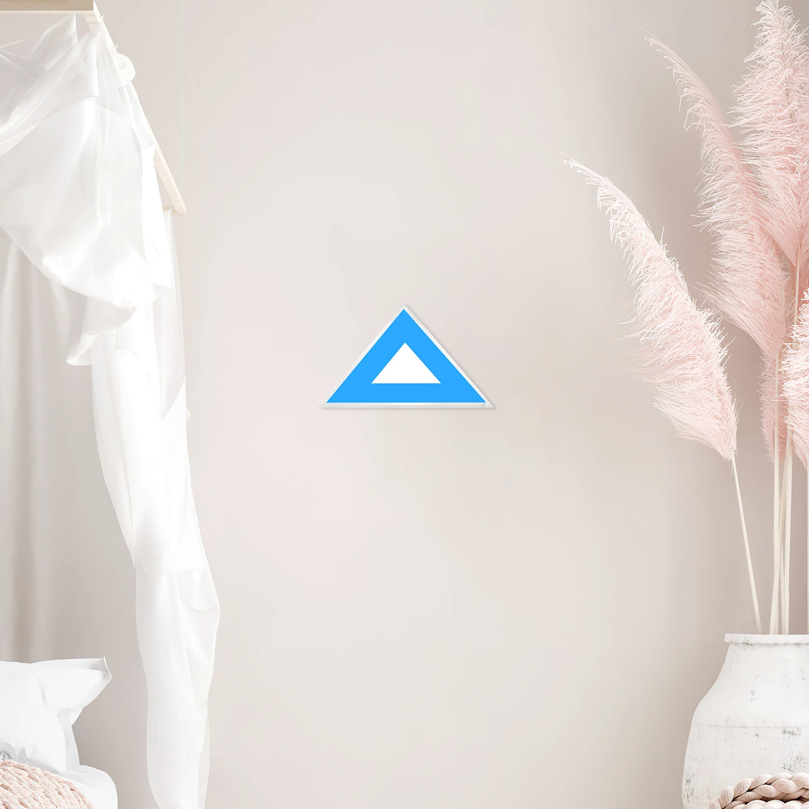 

Clear Acrylic Flag Display Case Triangular Wall Mount Protective Cover Flag Holder Display Box for Burial Flags