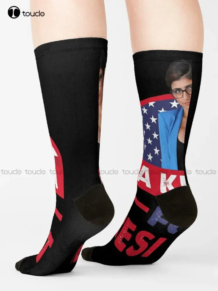 Funny Man Mia Khalifa Awesome For Music Fans Socks White Men'S Socks Christmas New Year Gift 360° Digital Printing Streetwear