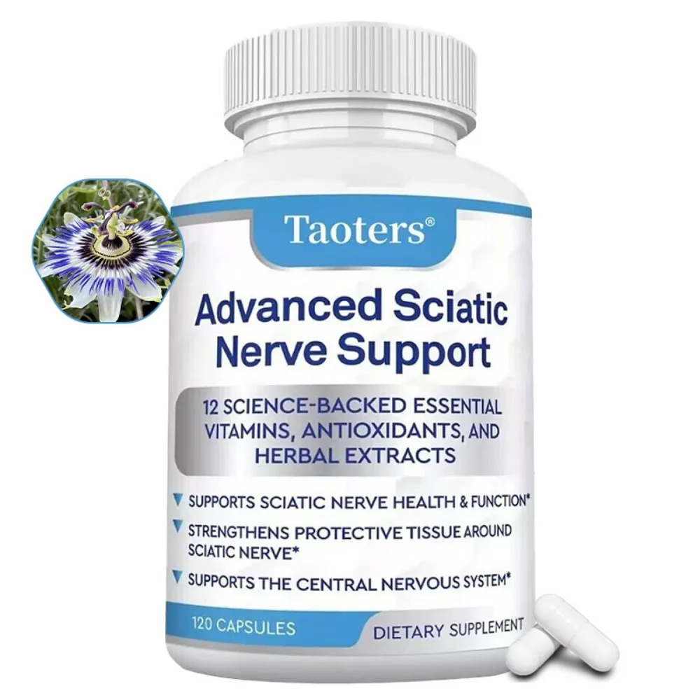 Advanced Nerve Support Formula - Acetyl L-Carnitine, Alpha Lipoic Acid and B Vitamins, 120 Capsules