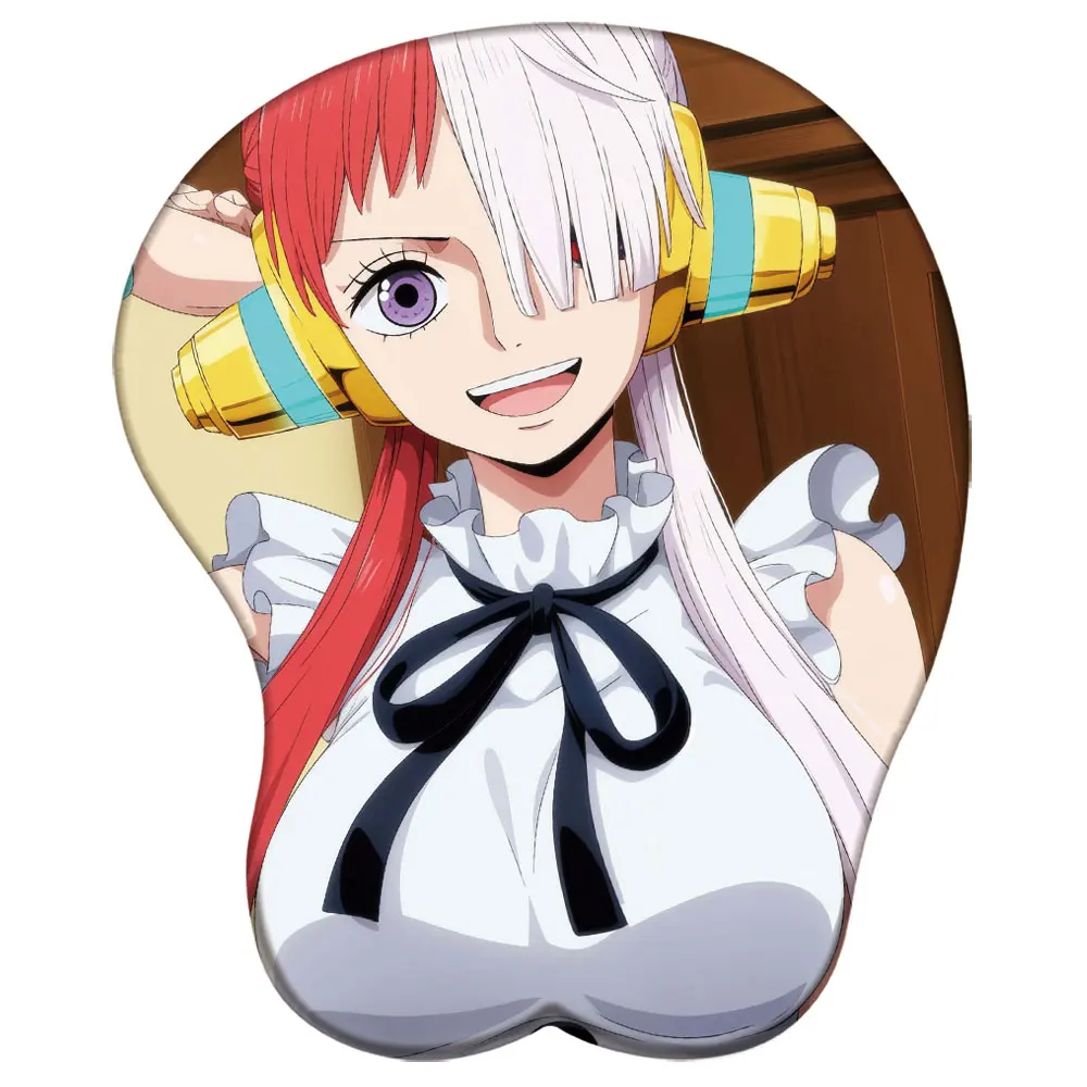 アニメ ナミ ロビン ウタ ハンコック ヤマト シリコン製マウスパッド