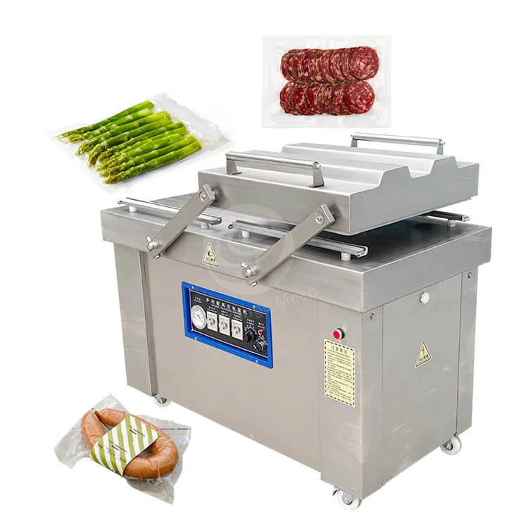 Z600/700/800 2S/4S Double Chamber Vacuum Packing Machine Food Sealer for Meat Fish and Other Foods