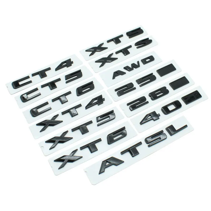 

ATSL CT4 56 AWD 25T XT4/5/6 XTS5 car stickers for Cadillac original car size series refit decal car accessories decoration label