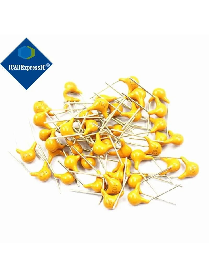 

Hot sales 10piece Monolithic capacitor Screen printing: 201 (200PF) spacing 5.08mm