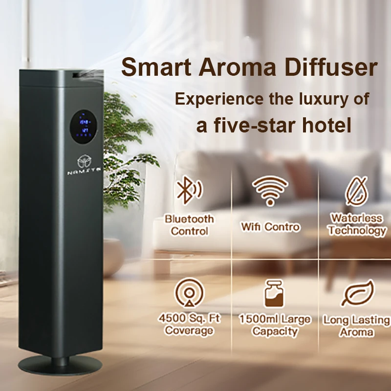 NAMSTE Essential Oils Aroma Diffuser Machine Floor-Standing Fragrance Diffuser Hotels Air Purifier Aromatic home fresheners