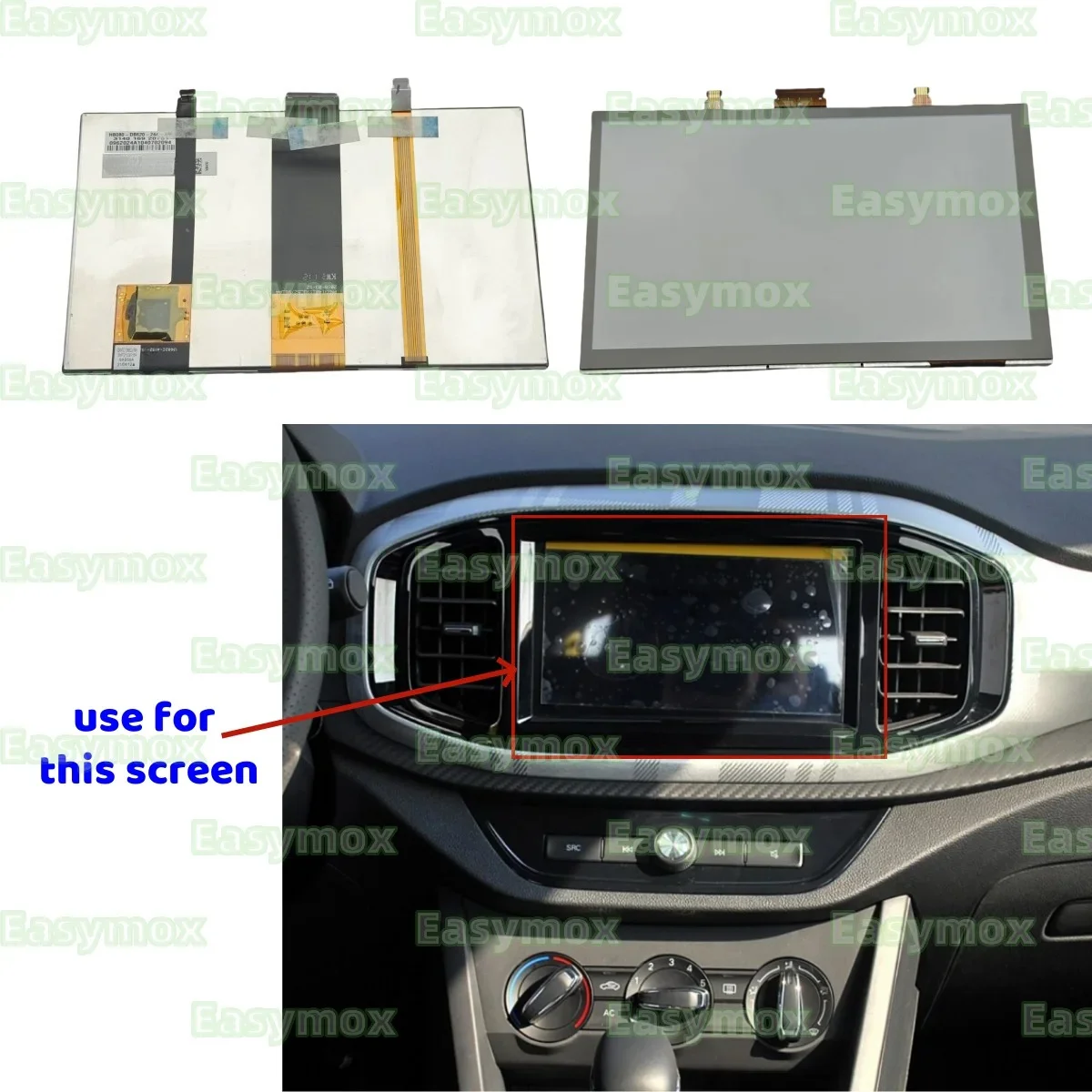

OEM Central Control LCD Display for 2011–2023 MG MG3 Infotainment System Touchscreen