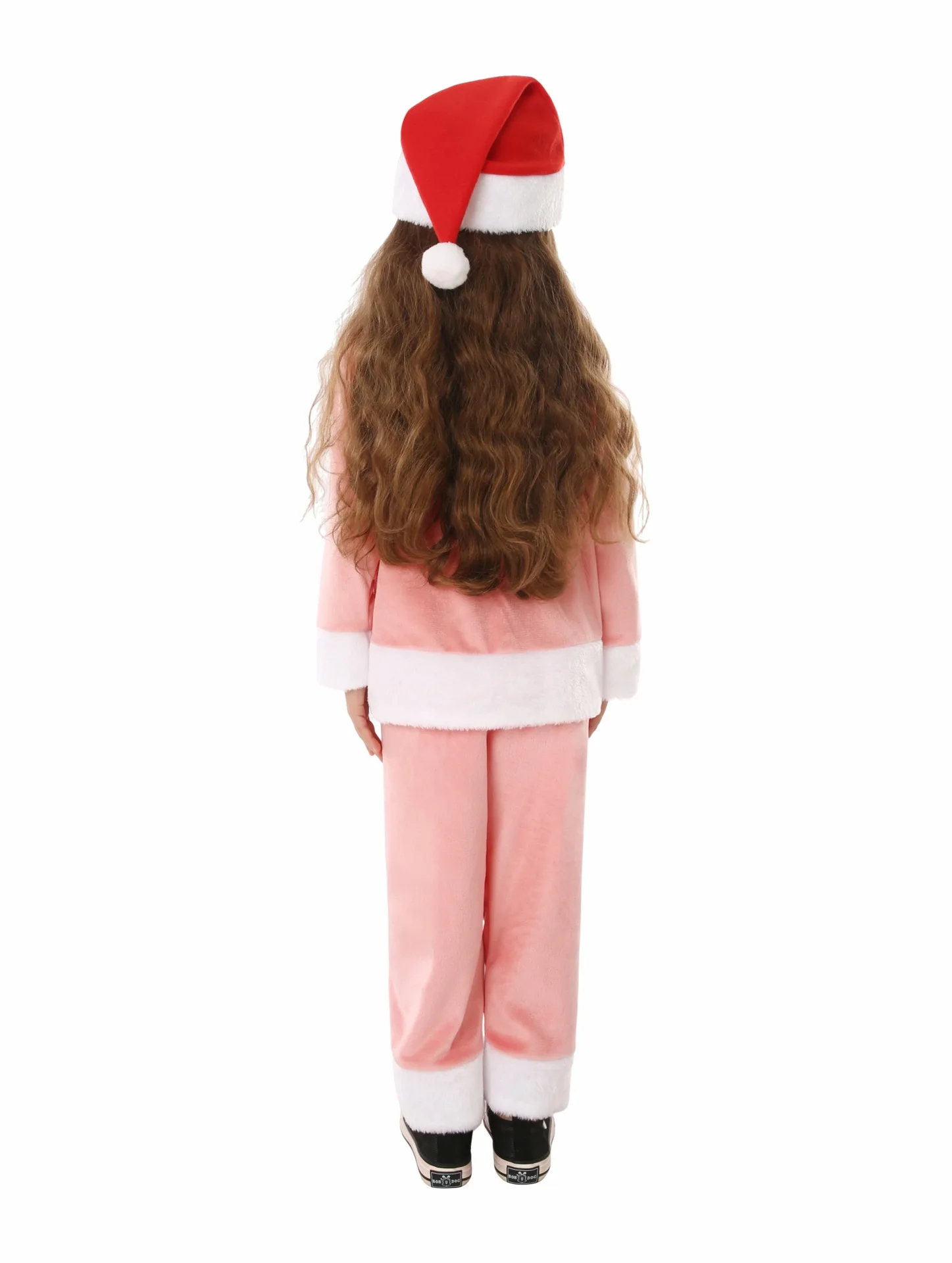 Natale Cosplay pink Performance elf Cosplay Christmas pink suit Halloween Boy Castle Carnival Party babbo natale