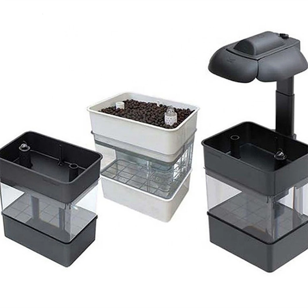 Indoor commercial complete mini aquaponics planting systems with  light aquariums & accessories