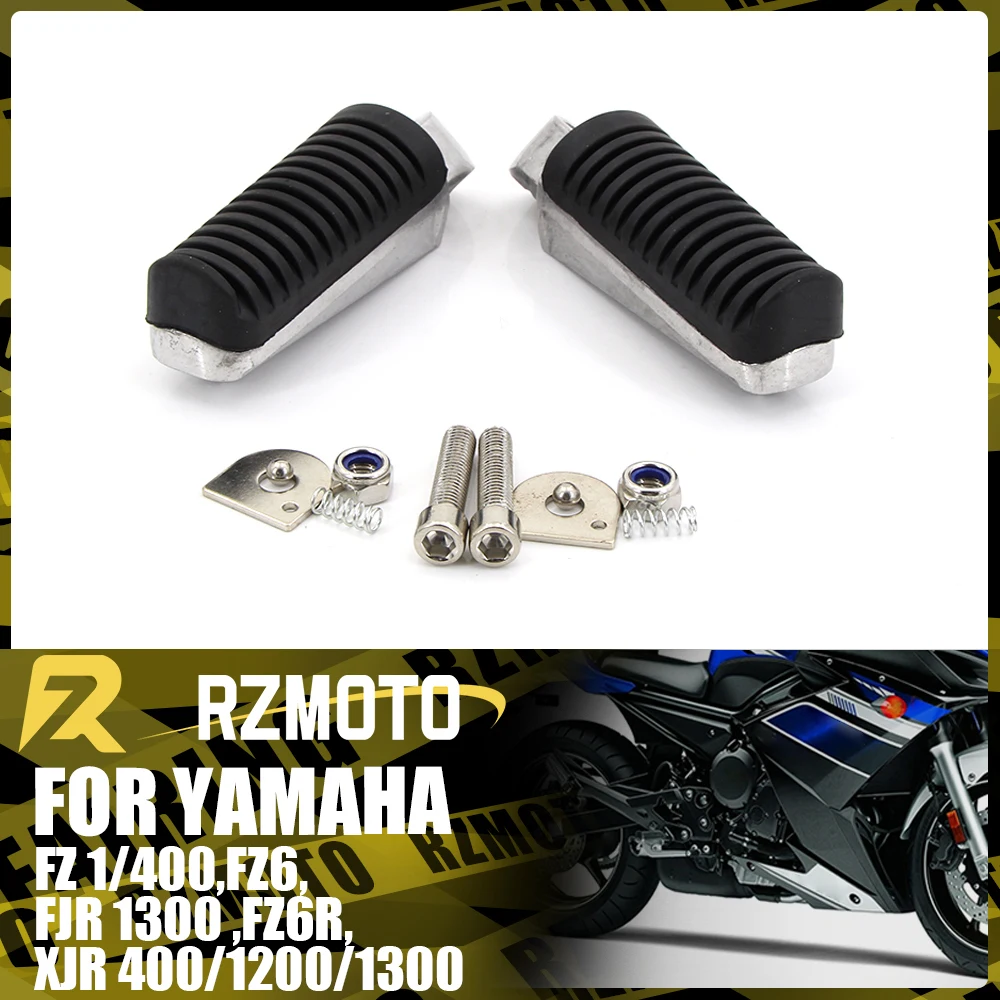 Motorcycle Rear Footrests Foot Peg Pedal Foot Rest FOR YAMAHA XJ6 FJR 1300 FZ1 FZ400 FZ6 FZ6R XJR1200 XJR400 XJR1300