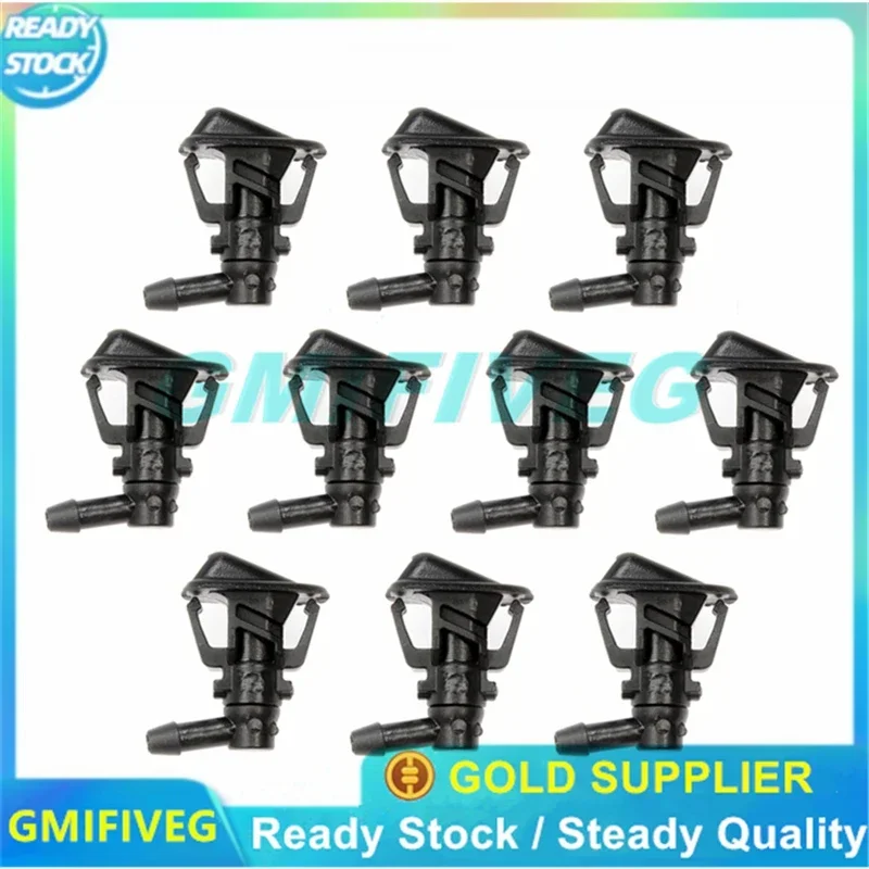 

10Pcs NEW Front Windshield Wiper Washer Jet Nozzle for Jeep Wrangler JK 2013-2016 2017 2018 68164356AB