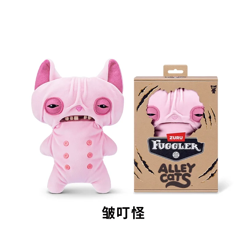 Original Fuggler Alley Cats Plush Doll Cute Tooth Monsters Funny