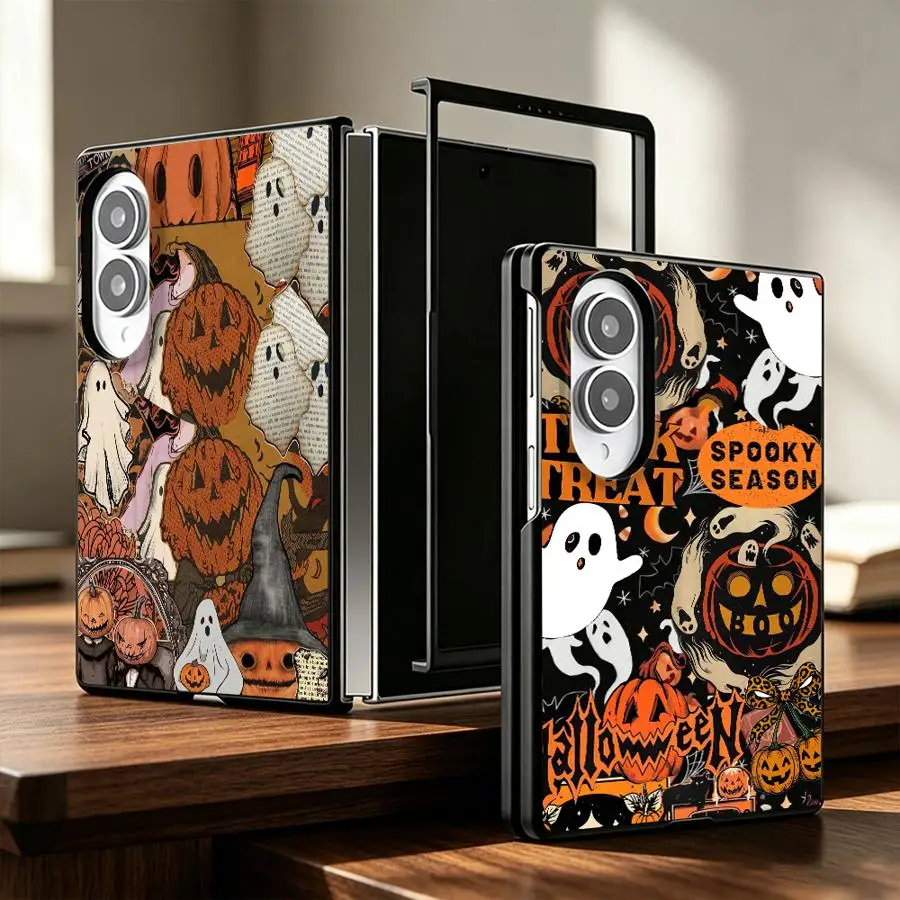 Halloween Witch Maple Case for Samsung Galaxy 8 Z Fold8 Wide Z Fold 8 ZFold8 Ultra Phone Cover