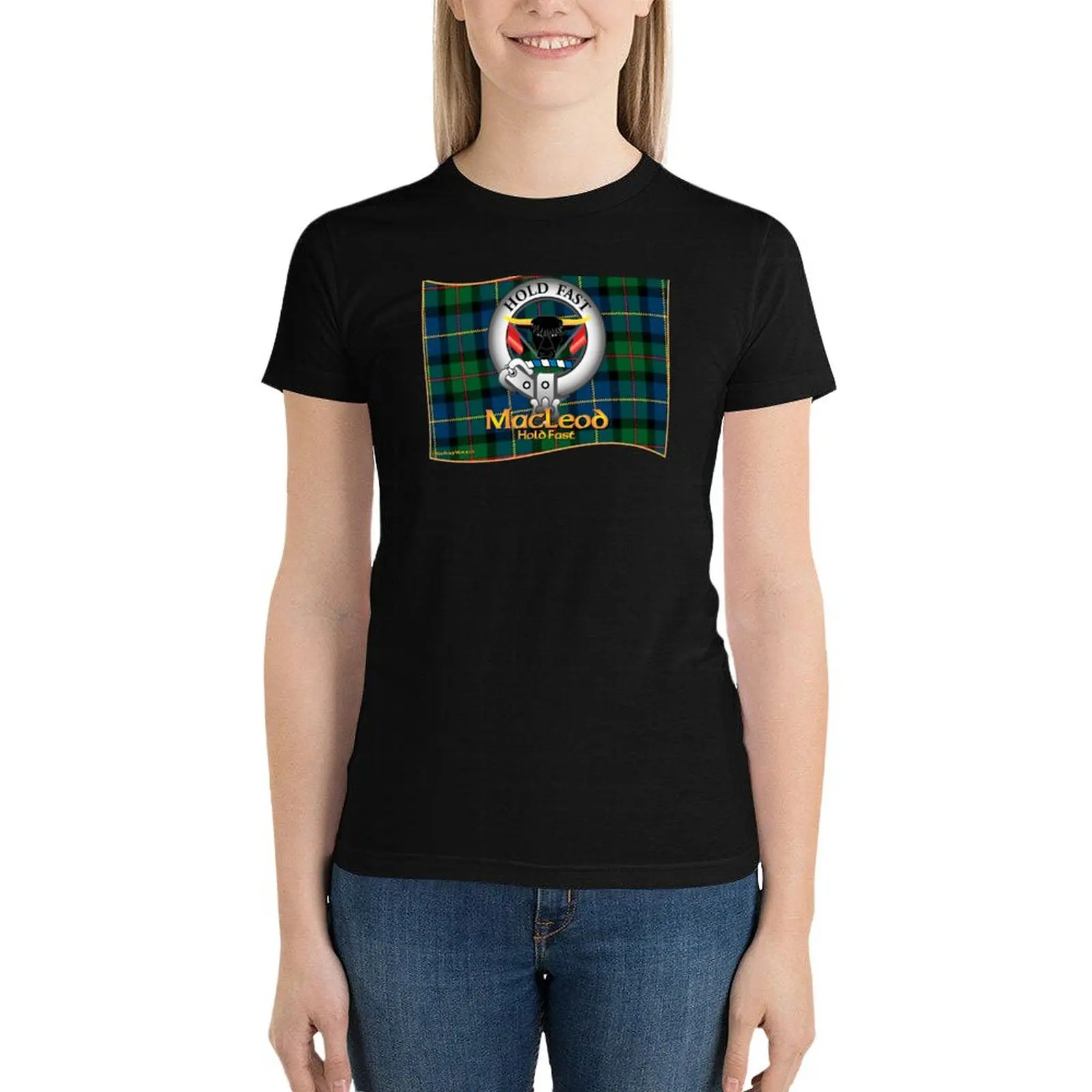 MacLeod Clan T-Shirt hippie clothes graphics t shirts for Women