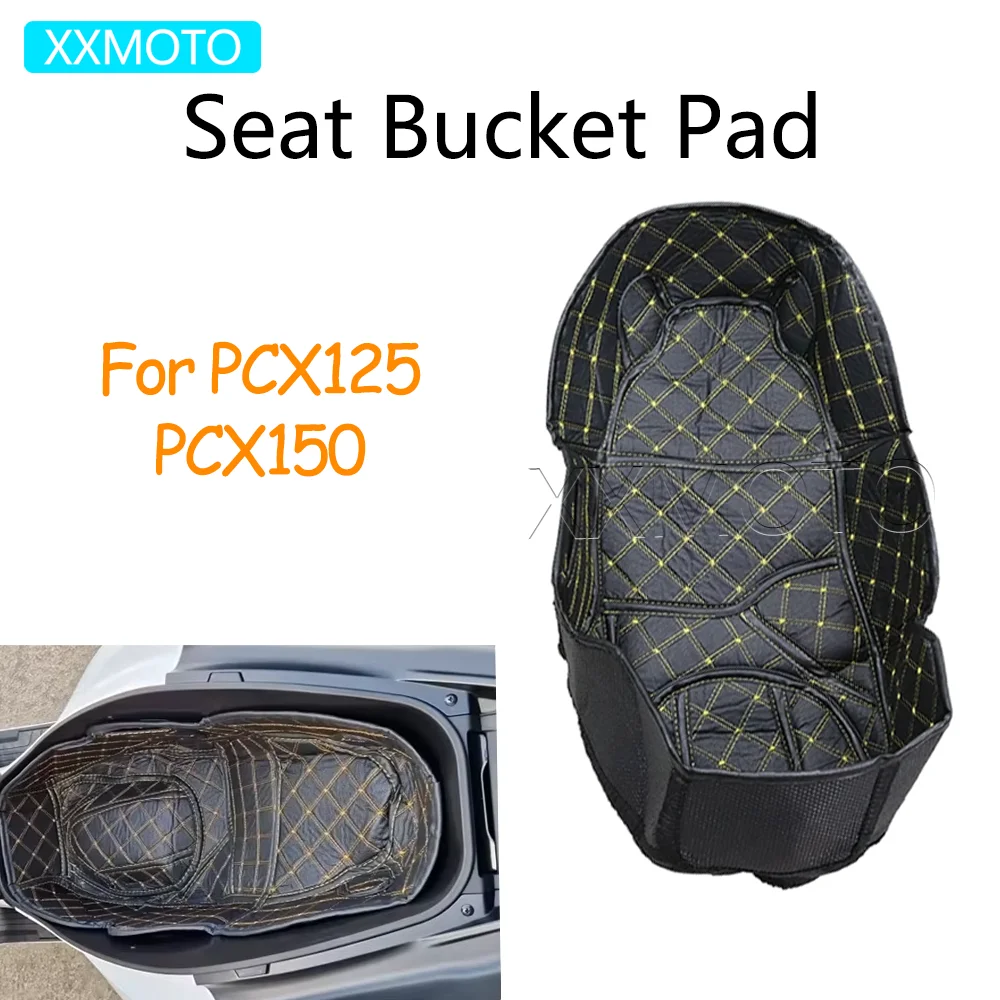 

For HONDA PCX125 PCX150 Motorcycle PCX 125 150 Seat Bucket Pad Storage Box Pad Cargo Luggage Trunk Protector Cover
