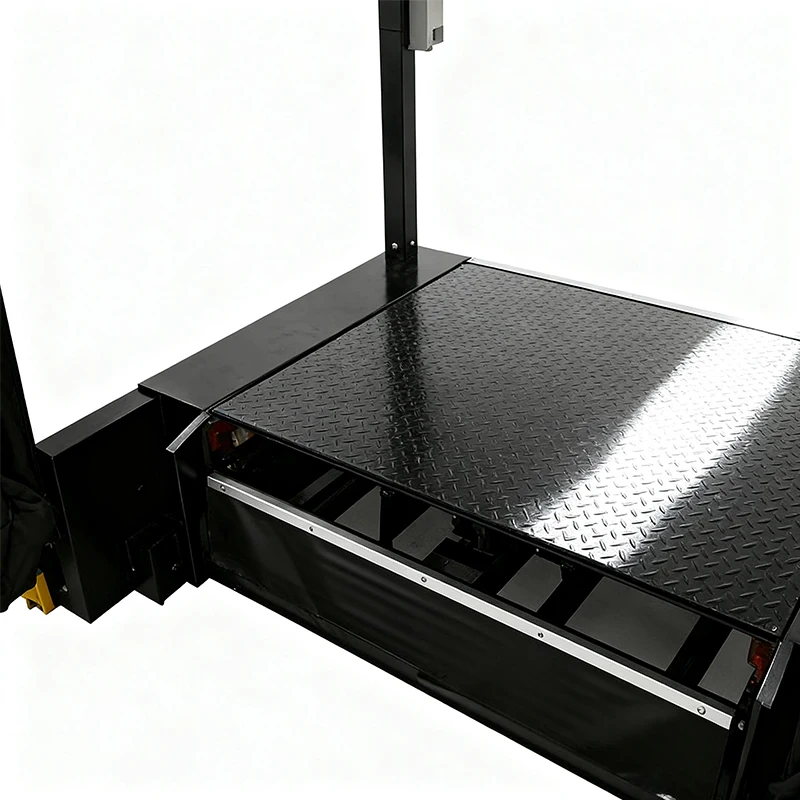 고성능 플립 립 도크 레벨러 600mm 수직 이동 범위 물류 센터용 적재 장비