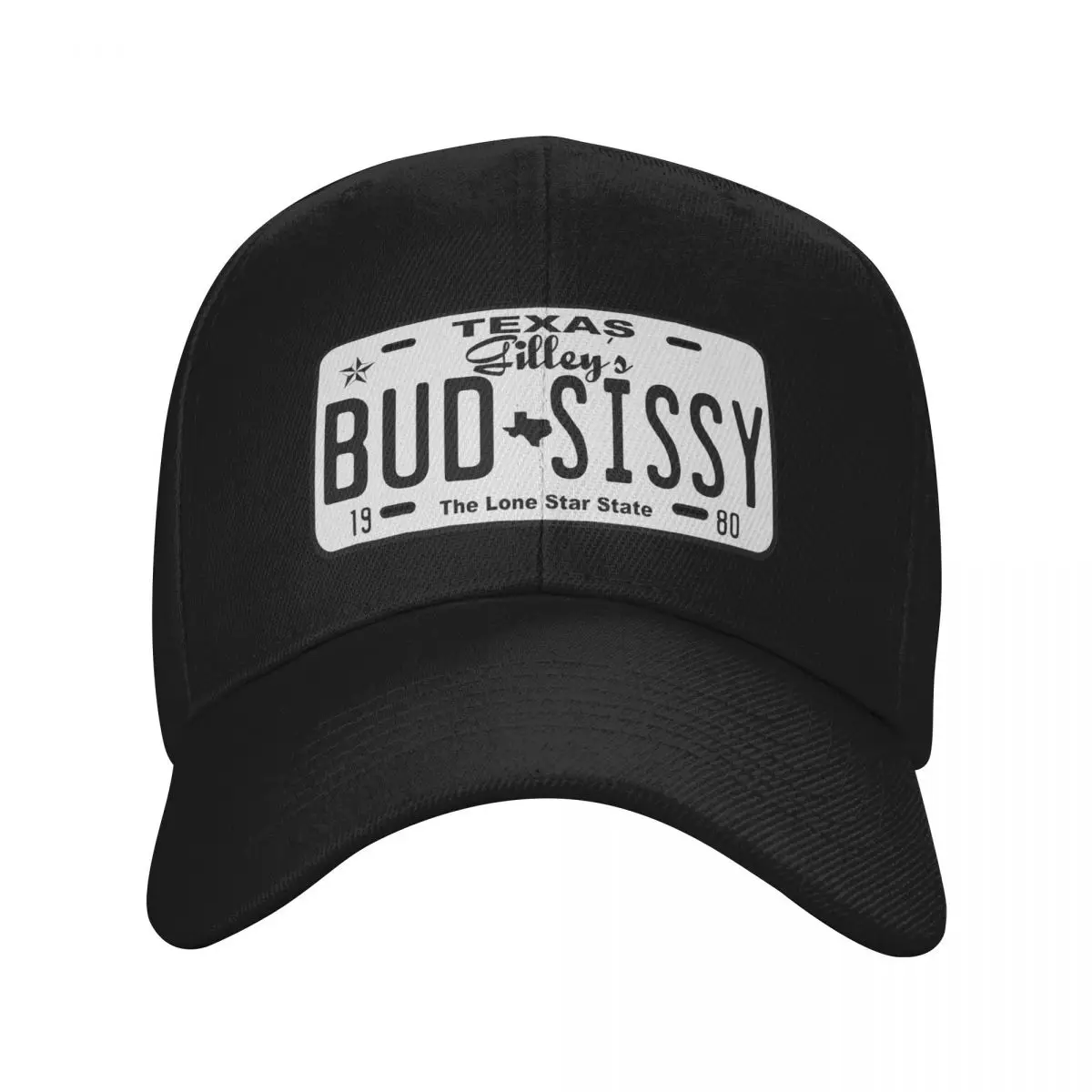 Funny Gilley's Bud N Sissy Texas Cowboy Urban License Plate Gift Baseball Cap New In The Hat fishing hat |-F-| Male Women's