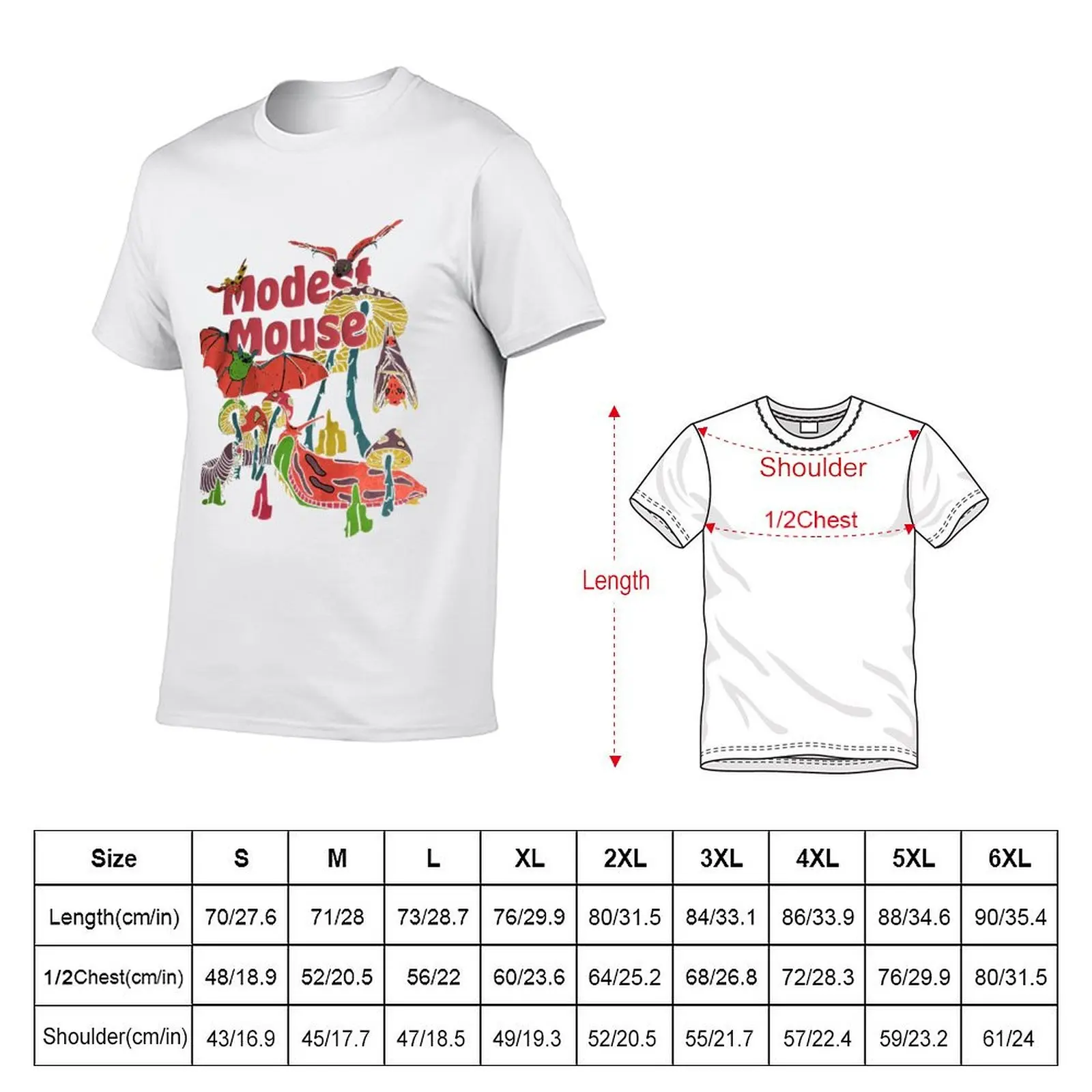 Modest Mouse mix Band laku T-Shirt t shirt custom print t shirts for man pack white cotton tshirt 100% T-shirt