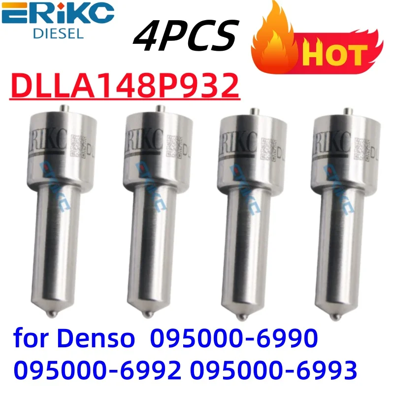 

4PCS 095000-699# Common Rail Injector Nozzle Tips DLLA148P932 093400-9810 For Isuzu DMAX 095000-6990 095000-6992 095000-6993