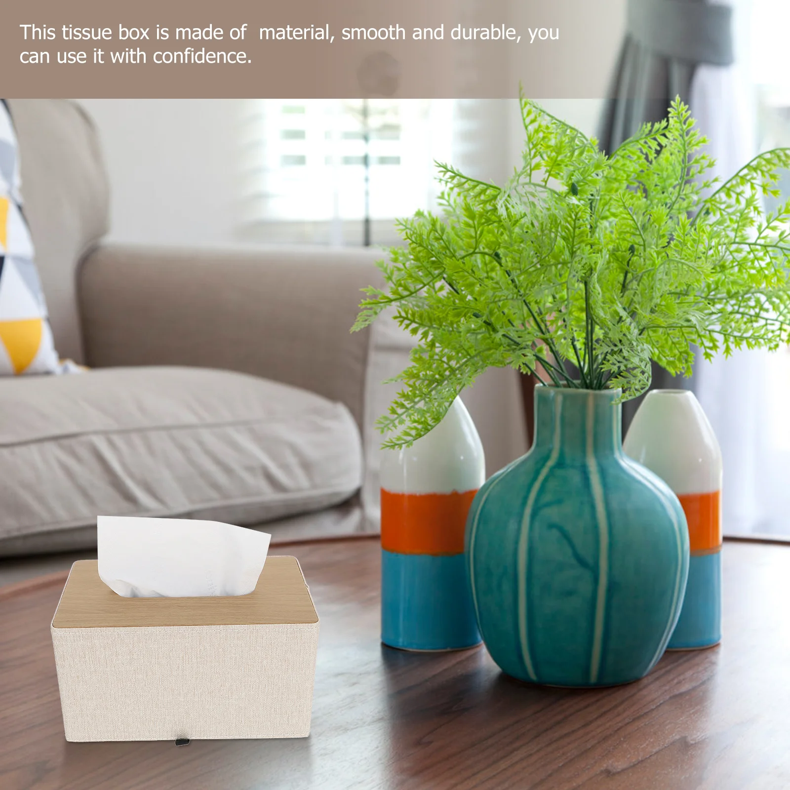 Tissue Case Lightweight Napkin Box Home Office Car Practical Desktop Tissue Storage Container Dust Resistant