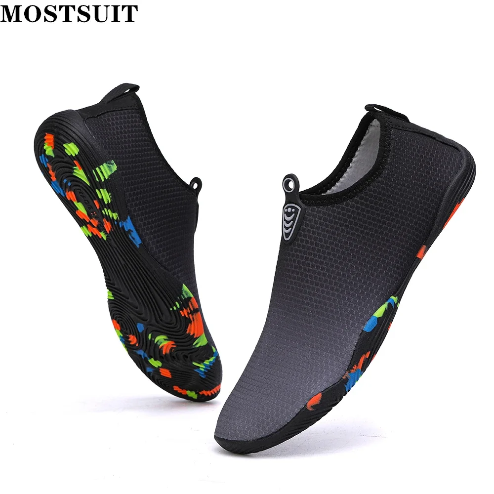 Men Water Shoes Women Aqua Shoes Barefoot Sport Sneakers Quick-Dry Outdoor Footwear Shoes For The Sea Swimming Beach Wading