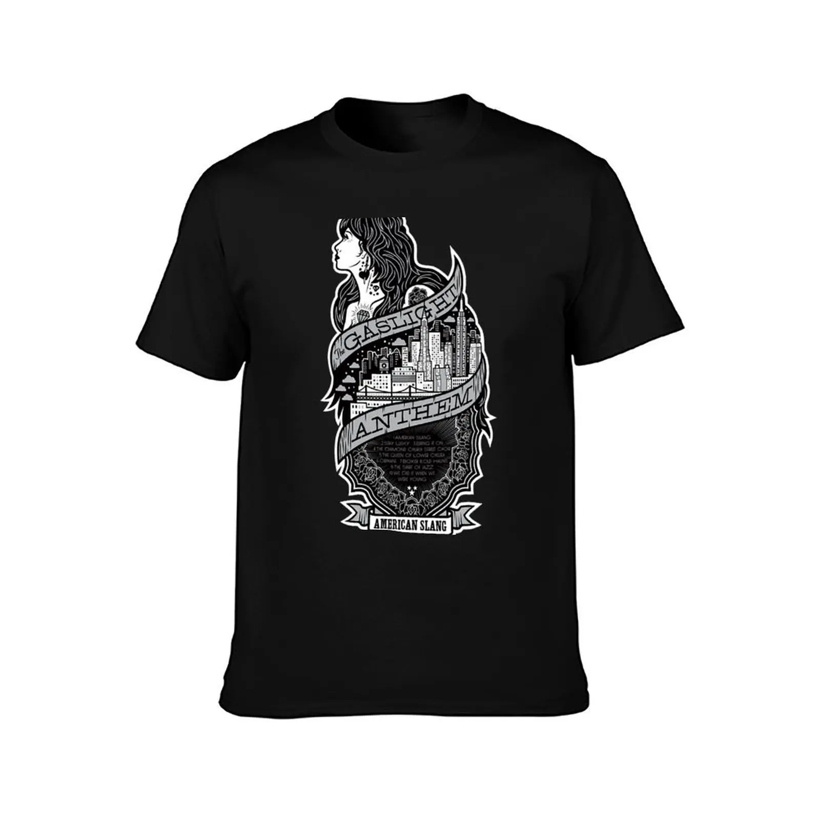 The gaslight anthem(1) T-Shirt Breathable Lightweight Summer Top T-Shirt