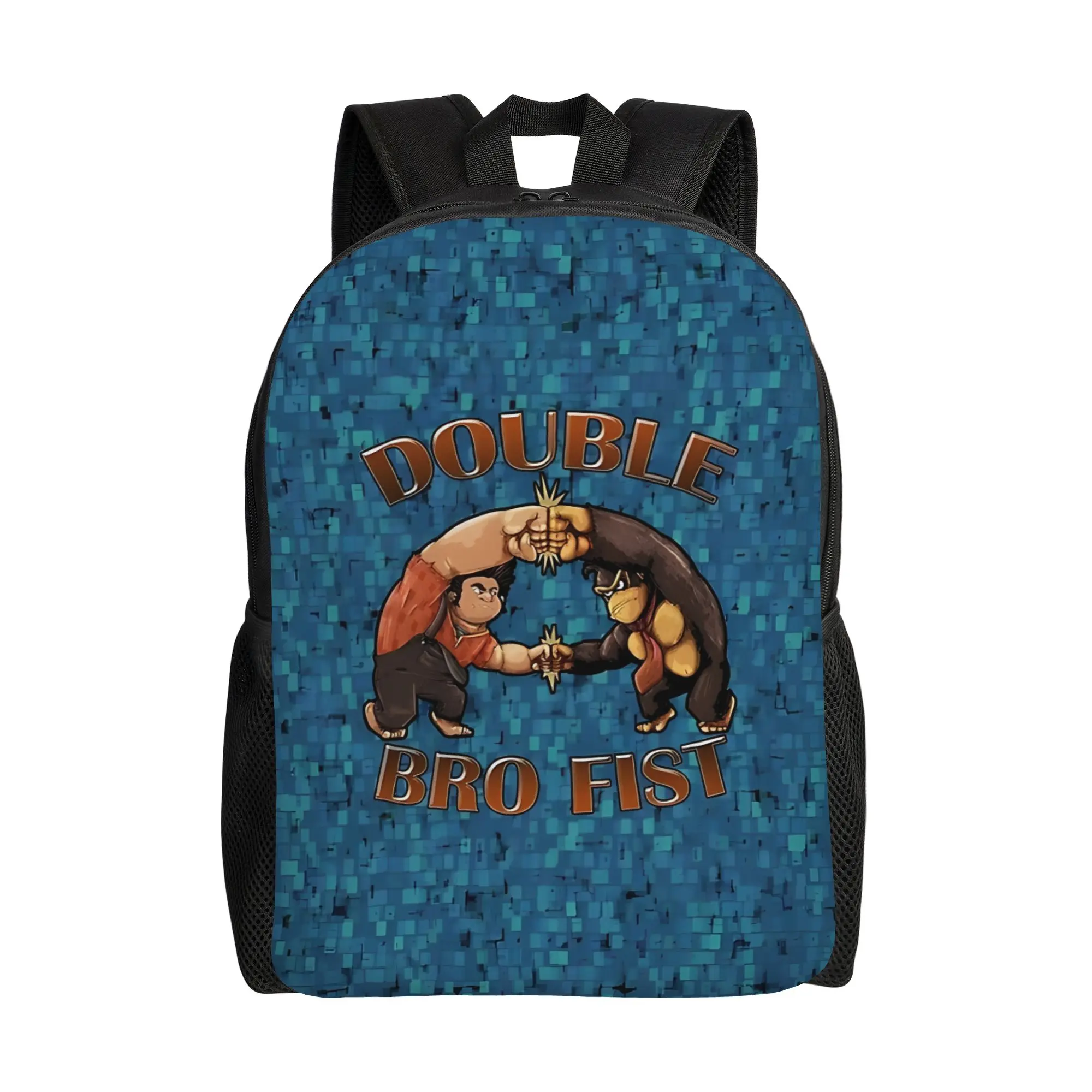 

Back to school season Bro Fist Backpack Walt Cartoon Couple Fashionable Backpack