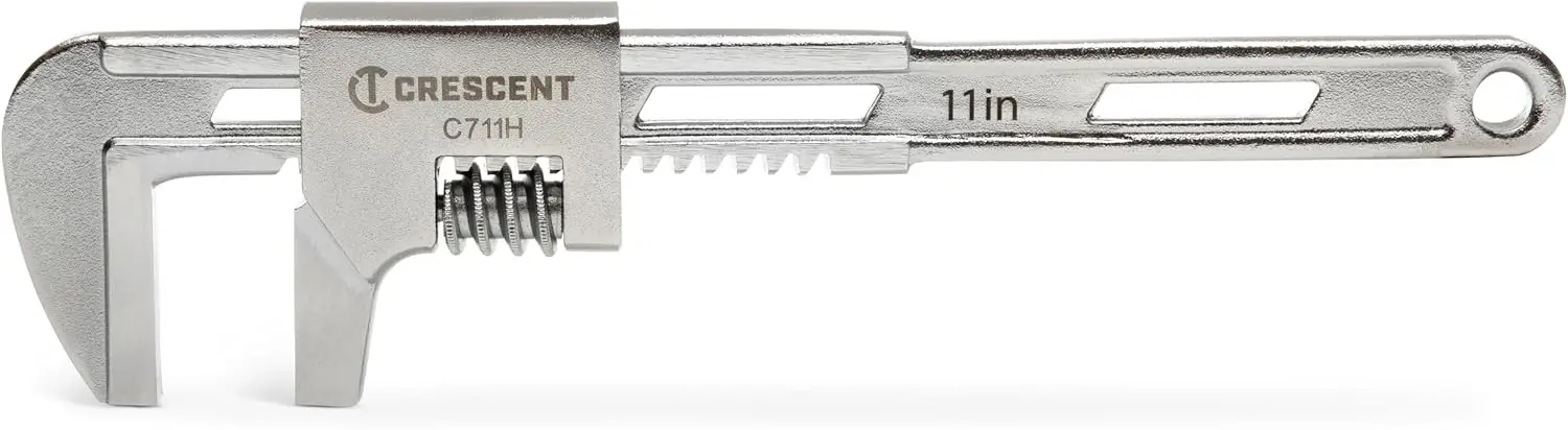 

11-дюймовый автомобильный ключ с гладкими губками и широким зевом для легкого доступа к труднодоступным местам