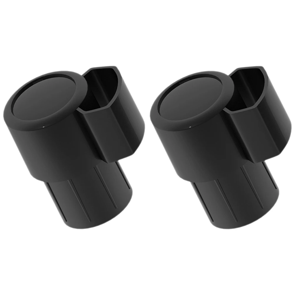 

2 Pcs Saxophone Plug Neck Mute Alto Accessories Saxaphone End Cap Plastic Soprano