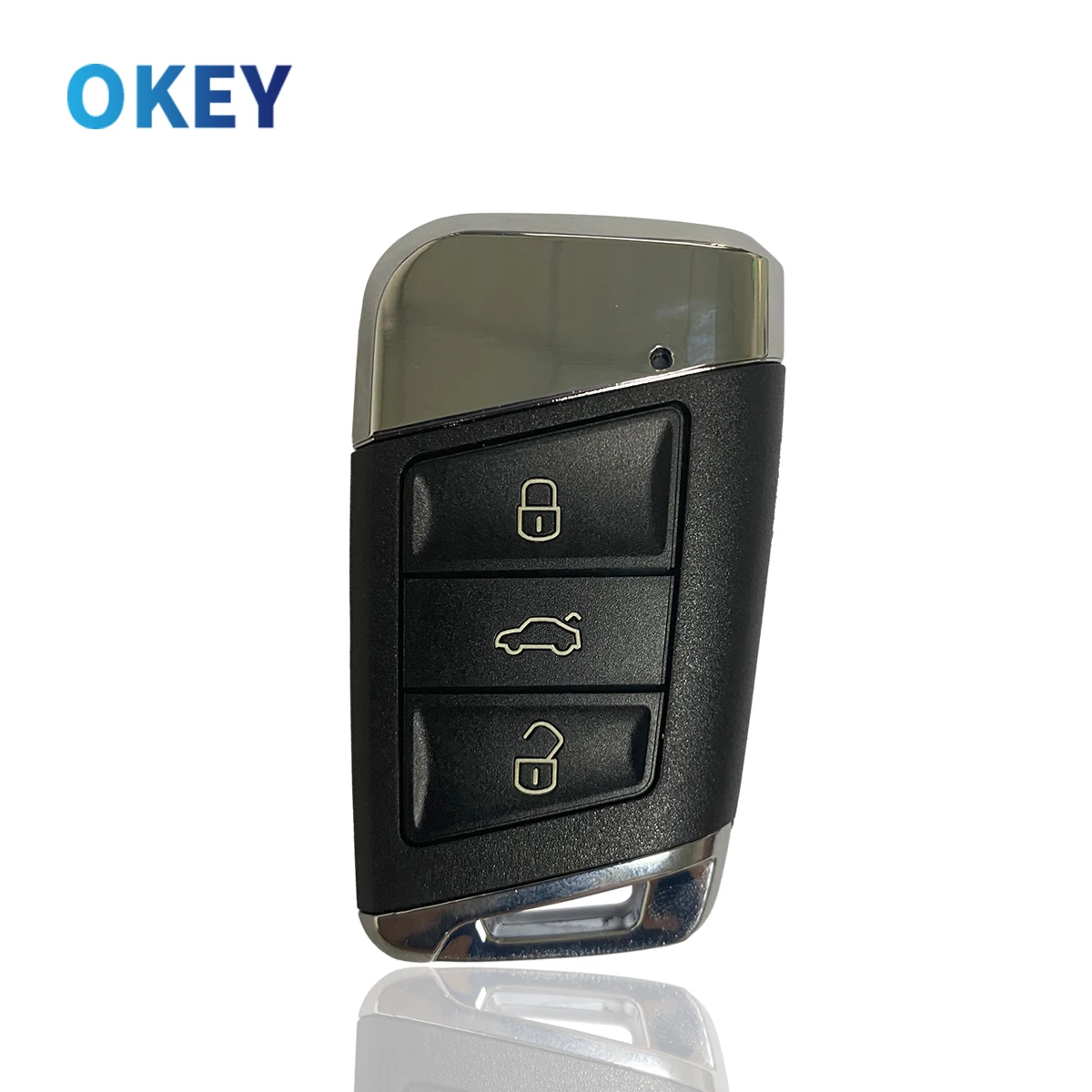 Okey Remote Control Car Key 3BT 315/434MHz FOB For Volkswagen VW Magotan B8 Superb A7 Passat Variant 2015-2019 MEGAMOS 88 AES