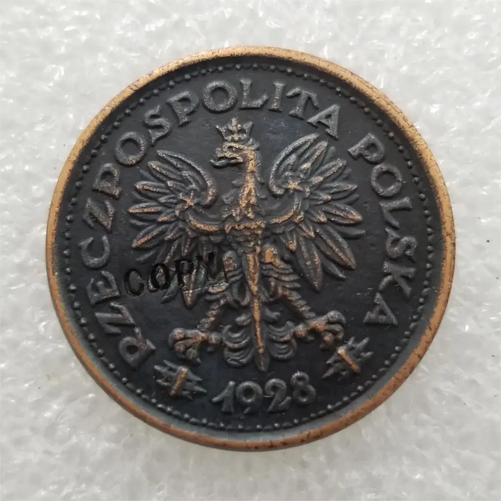 Type #2_1928-POLAND 1-ZLOTY COPY commemorative coins-replica coins medal coins collectibles