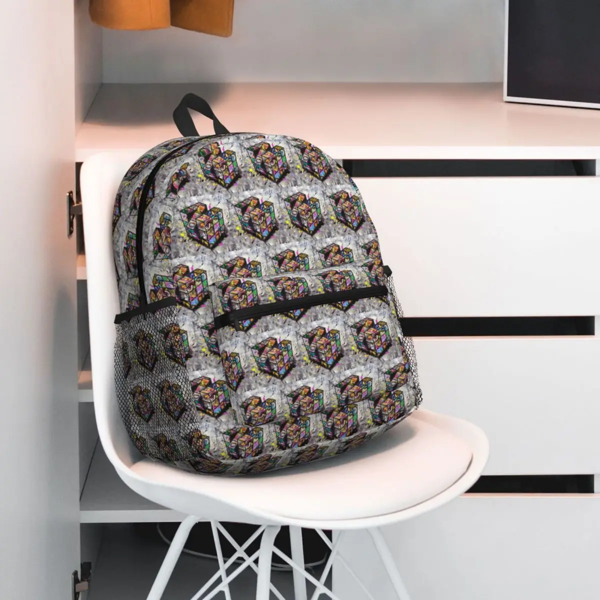

Студенческий рюкзак-головоломка Cube, школьная сумка, походный дорожный рюкзак для мальчиков и девочек, модная сумка для книг, сумки на плечо