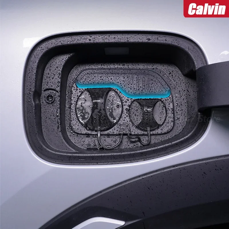 For BYD Yuan UP Car Charging Port Protective Cover Special Charging Sealing Ring Modified Waterproof Dust Cover/case Accessories