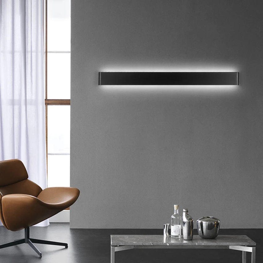 Applique Murale LED au Design Moderne Simpliste, Luminaire Décoratif d'Nik, Idéal pour une Chambre à Coucher, un Salon ou un Couloir, Au52